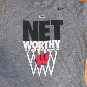 Wisconsin Basketball T Shirt